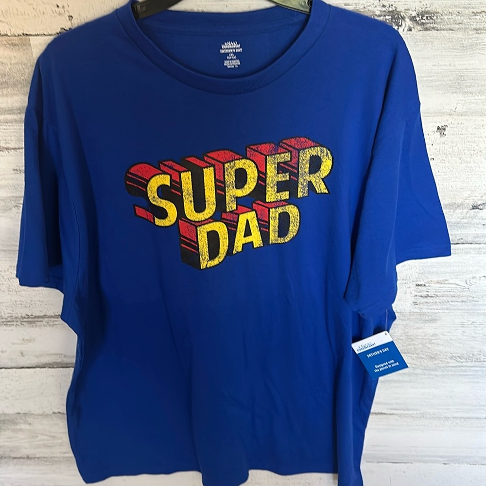 Super Dad Men’s Shirt Size 2XL NEW